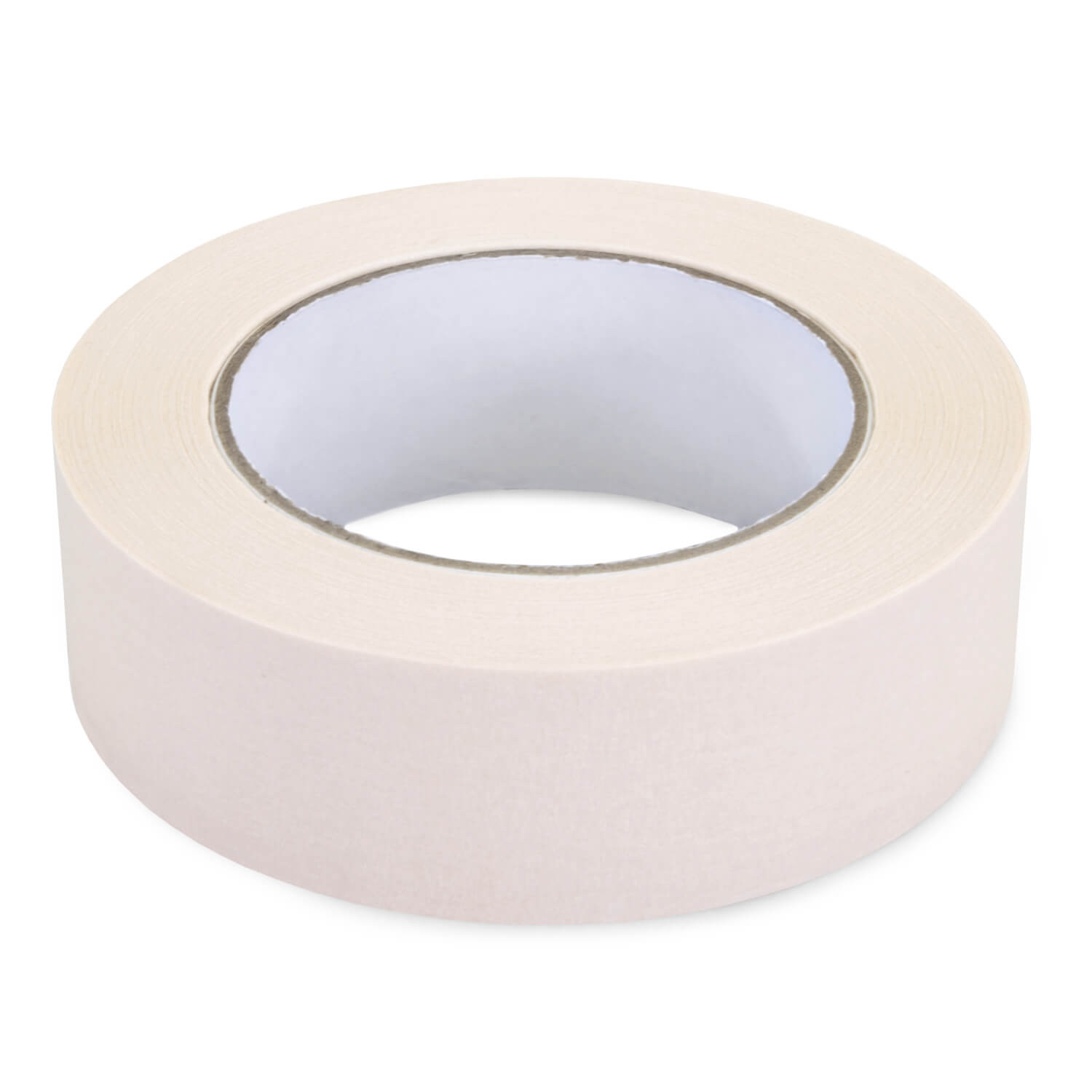 1 1/2" x 60 yards White Masking Tape for General Purpose, Natural Rubber 2